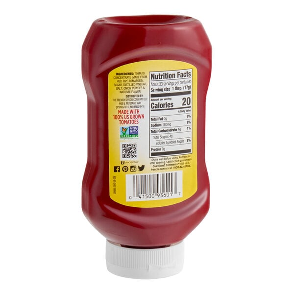 French's 20 oz. Tomato Ketchup Squeeze Bottles