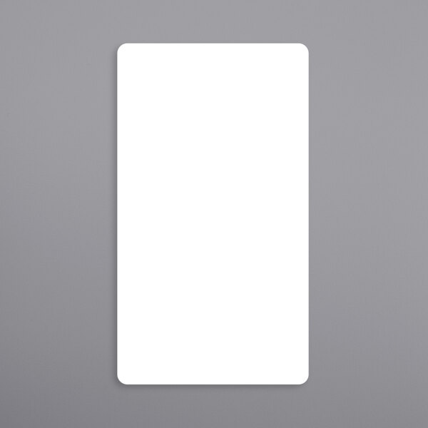 A white rectangular Hobart scale label.