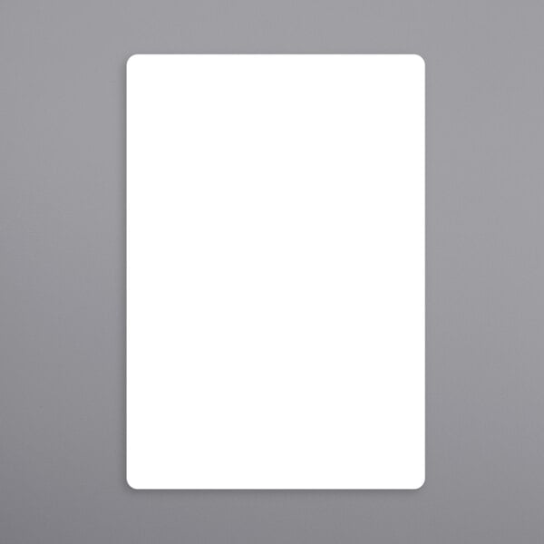 A white rectangular Ishida scale label roll.