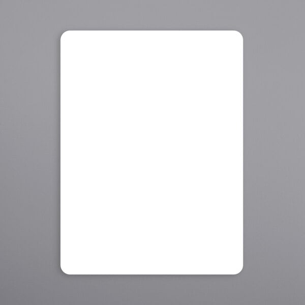 a white rectangular object with a black border