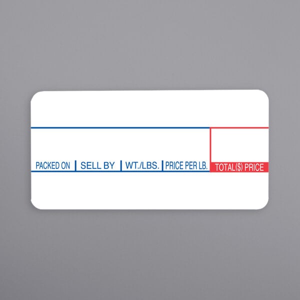 A white card with red and blue text that says "Boston, Belleville, and Ville"