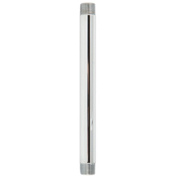 A long metal tube with threaded ends.