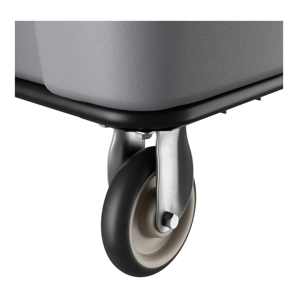 Lavex 20 Cubic Foot Gray Cube Truck (1200 lb. Capacity)