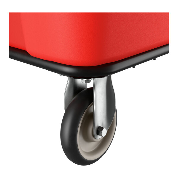 Lavex 20 Cubic Foot Red Cube Truck (1200 lb. Capacity)