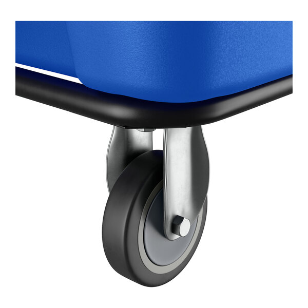 Lavex 12 Cubic Foot Blue Cube Truck (600 lb. Capacity)