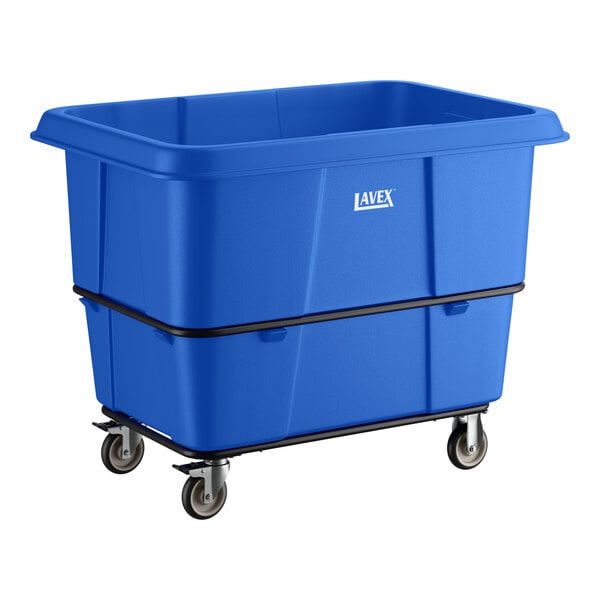 Lavex 20 Cubic Foot Blue Cube Truck (1200 lb. Capacity)