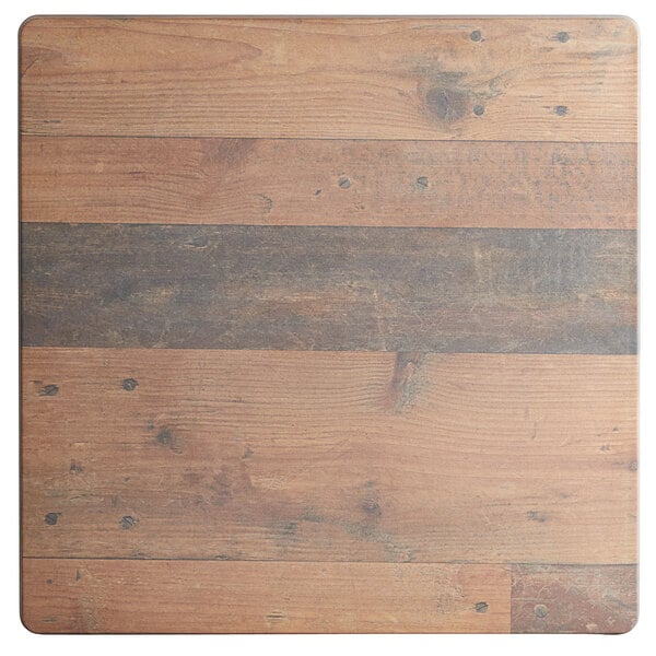 a wood surface with a black stripe