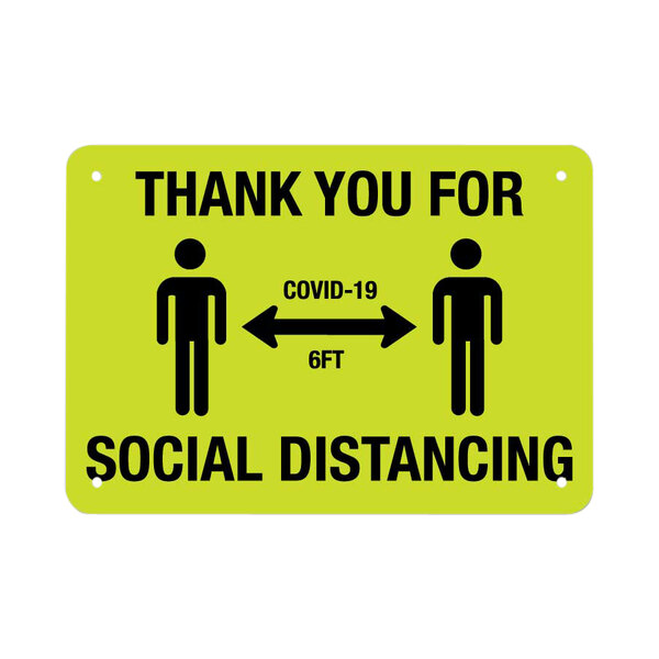 6 Pack 19Covid Social Distancing Seat Sign 6/" x 9/" Laminated Easy To Clean