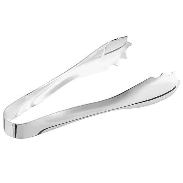 Cuisinart Stainless Steel Grill Locking Tongs, Scalloped Gripping Edge 