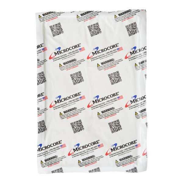 Vesture Microcore 8" x 12" x 1/2" Heavy-Duty Thermal Hot or Cold Pack - 24 oz.