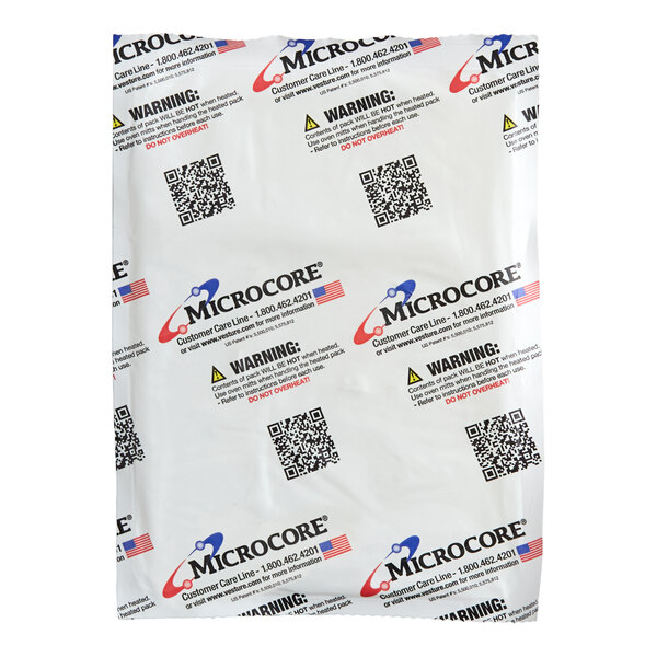 A rectangular heavy-duty thermal hot or cold pack labeled with the Microcore brand.