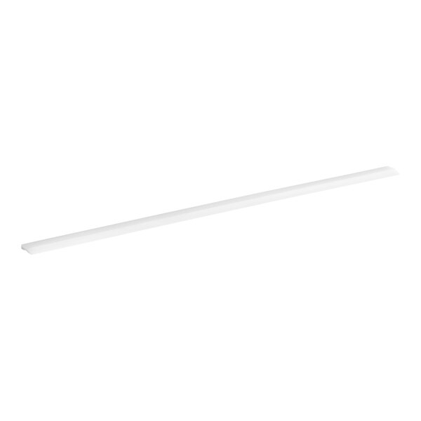 A white replacement lower blade for a 67-inch countertop reversible dough sheeter.