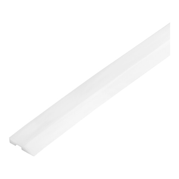 A white replacement upper blade for a 94-inch floor model reversible dough sheeter.