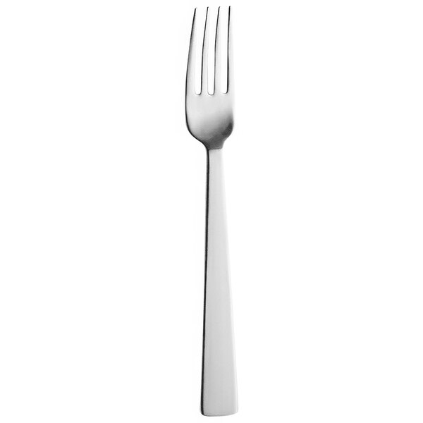 A Hepp by Bauscher stainless steel dessert fork with a silver handle.