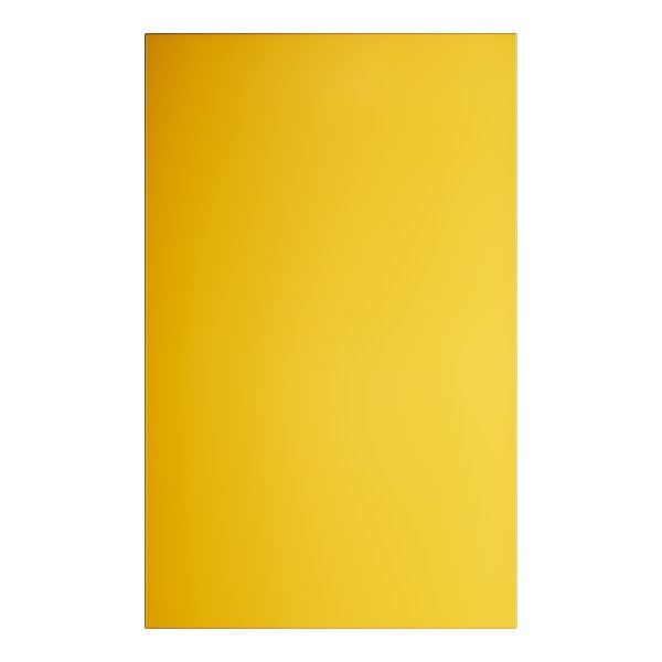 A yellow rectangular Lancaster Table & Seating outdoor table with a white background.