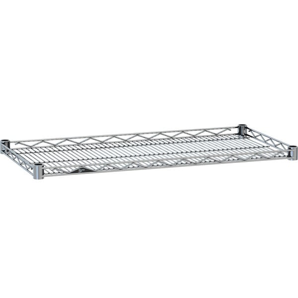 A Metro Super Erecta chrome wire shelf.