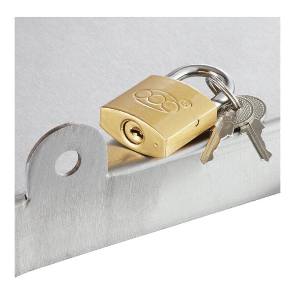 Regency 24" Beer Box Sliding Lid with Padlock and 2 Keys
