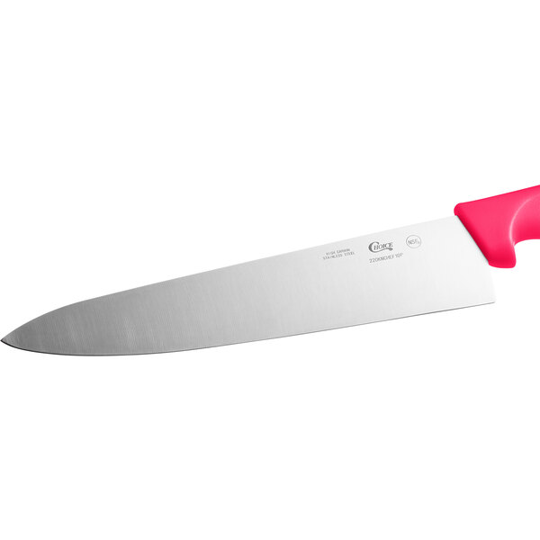 Choice 10" Chef Knife with Neon Pink Handle