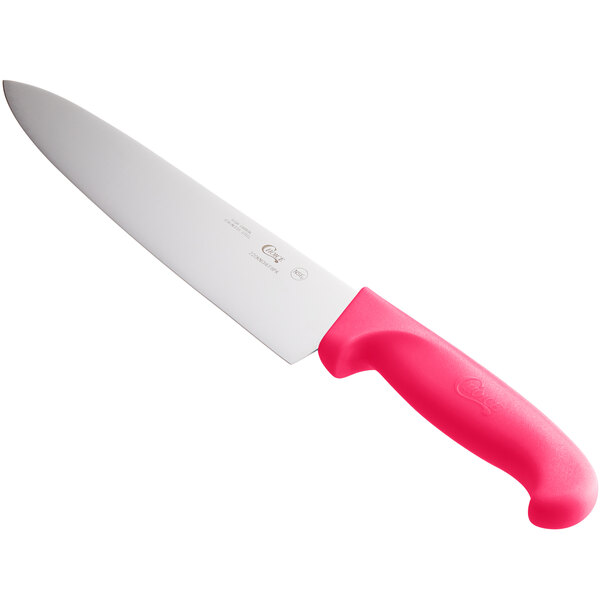 Choice 8 Chef Knife with Neon Pink Handle