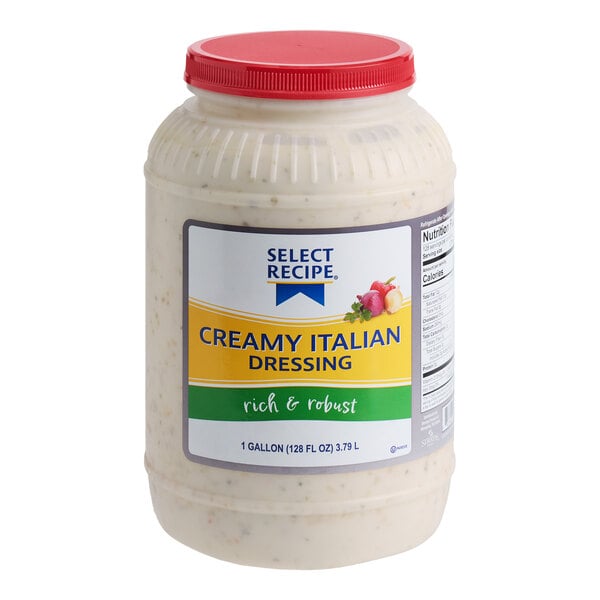 AAK Select Recipe Creamy Italian Dressing 1 Gallon Container