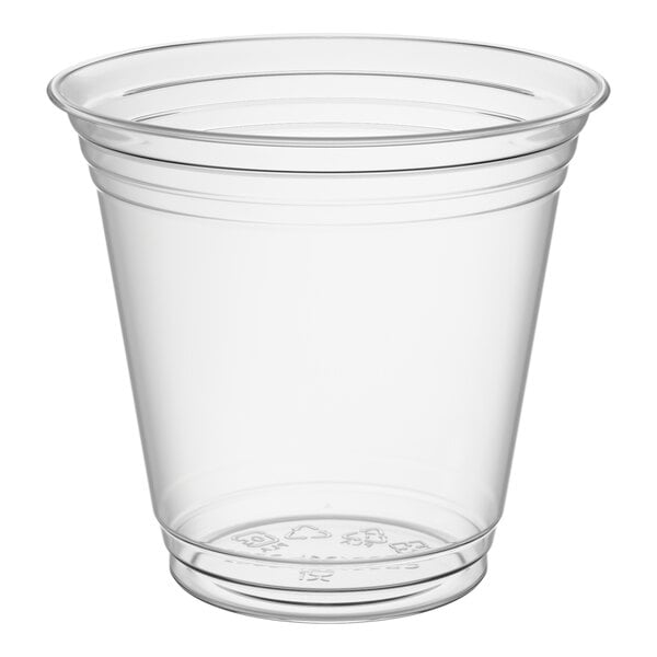 EcoChoice 9 oz. PLA Compostable Plastic Squat Cold Cup - 1,000/Case