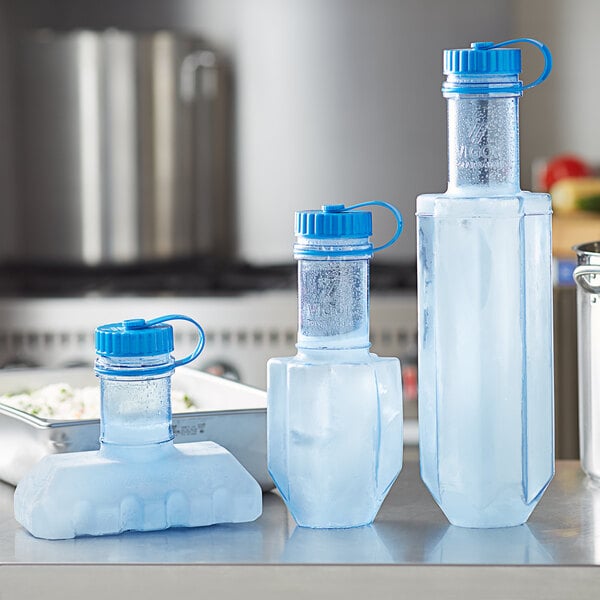 Two blue Vigor Polar Cooling Paddles in clear plastic packaging.