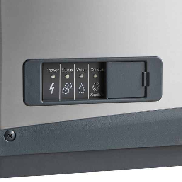 A Scotsman Prodigy air cooled stainless steel ice machine.