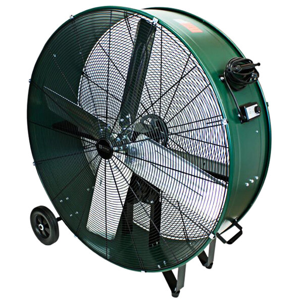 King Electric DFC36B 36" 2Speed Fixed Belt Drive Industrial Drum Fan