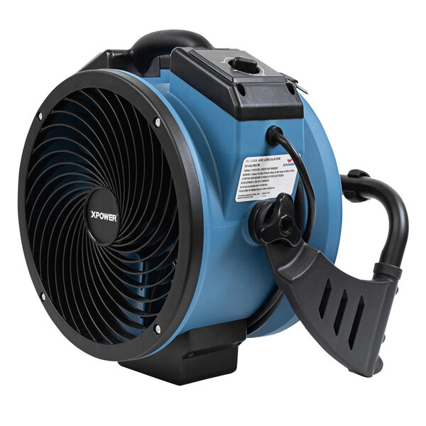 Xpower Fc 150b Brushless Dc Motor Rechargeable Whole Room Air Circulator Utility Fan 1000 Cfm 115v