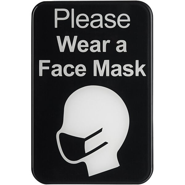 Please Wear Your Face Mask Sign - Claim Your 10% Discount