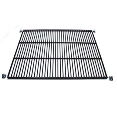 A black metal grid for a True 909156 shelf.