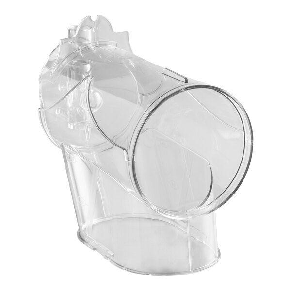 A clear plastic 1.6-gallon replacement bowl for Narvon SMM Series beverage dispensers.