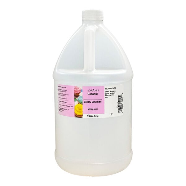LorAnn Oils 1 Gallon Coconut Bakery Emulsion