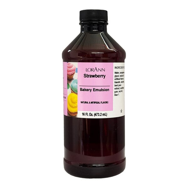 LorAnn Oils 16 fl. oz. Strawberry Bakery Emulsion