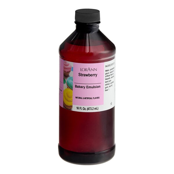 LorAnn Oils 16 fl. oz. Strawberry Bakery Emulsion