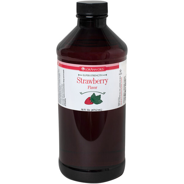 Lorann Oils 16 Oz Strawberry Super Strength Flavor