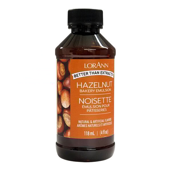 LorAnn Oils 4 fl. oz. Hazelnut Bakery Emulsion