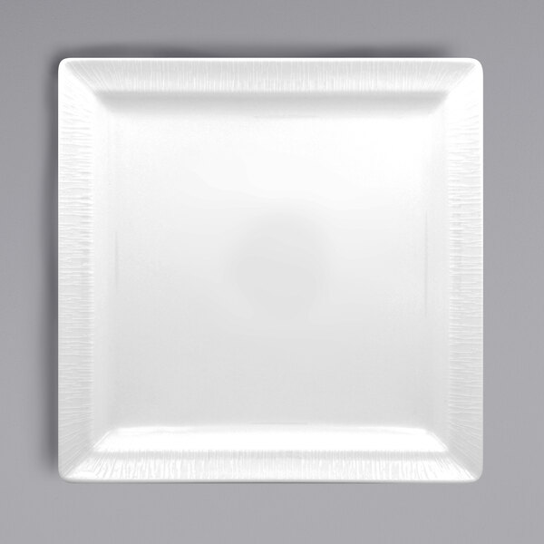 a white screen with a black border