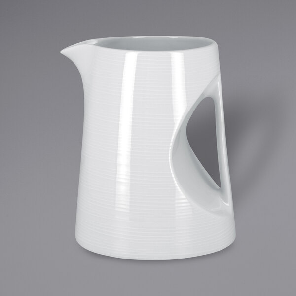 a close-up of a white object
