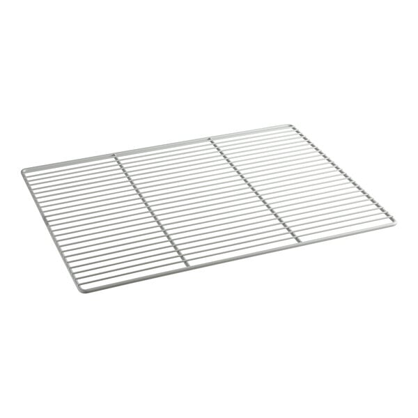 A metal grid shelf for a Continental Refrigerator.