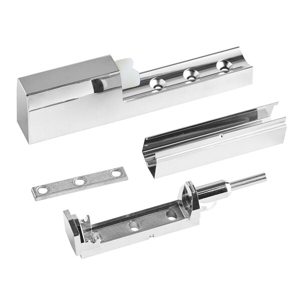 Stainless steel lift-off hinge for a Continental Refrigerator.