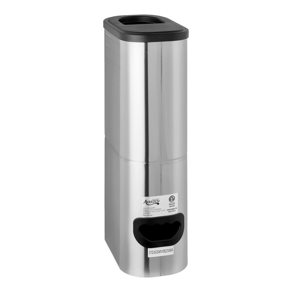 Avantco ITD3-GS-MV 3 Gallon Slim Iced Tea Dispenser with Stainless Steel Valve