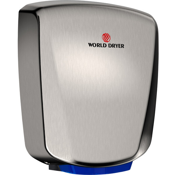 World Dryer Q-973A2 VERDEdri Brushed Stainless Steel Automatic Hand ...