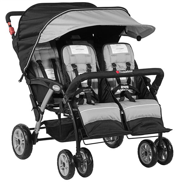 five point harness stroller