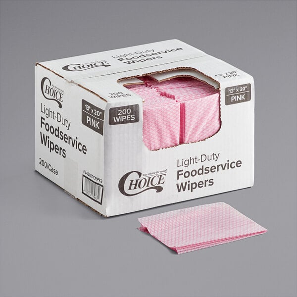 Lint Free Cleaning Wipes- 12 x 12 - 20 pound box.