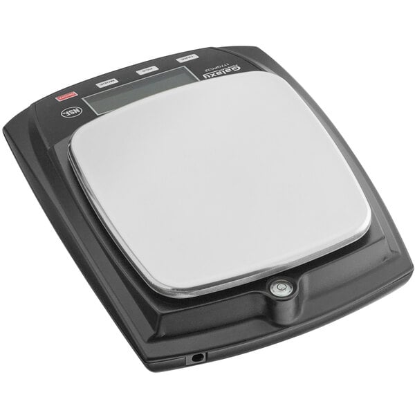 A white Galaxy PC32 digital portion scale.