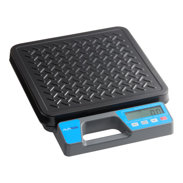 AvaTek RSB100T 100 lb. Digital Receiving Scale with Built-In Handle and Treaded Platter