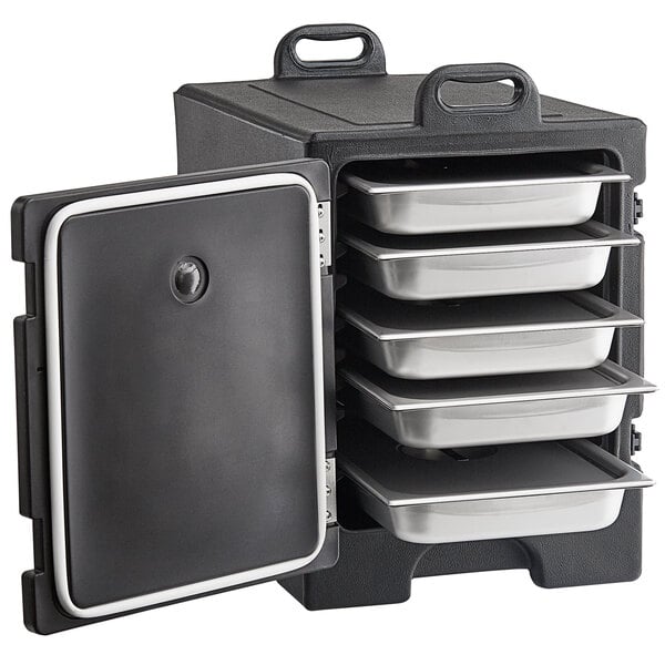 CaterGator Dash Black Front Loading EPP Insulated Food Pan Carrier
