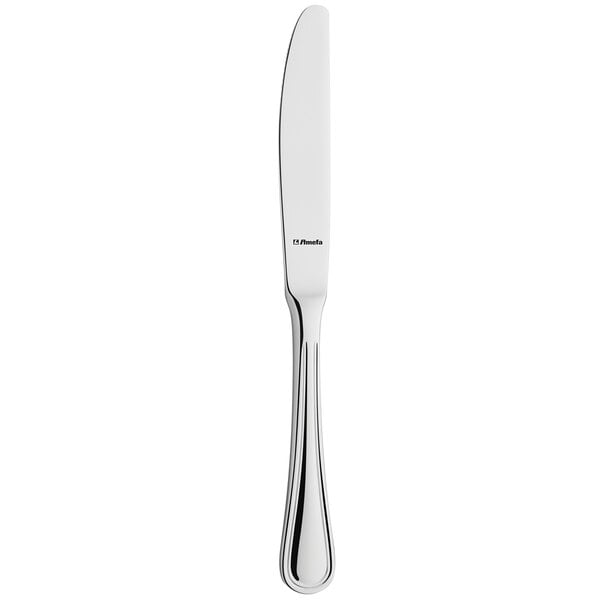 An Amefa stainless steel fruit knife with a silver handle.