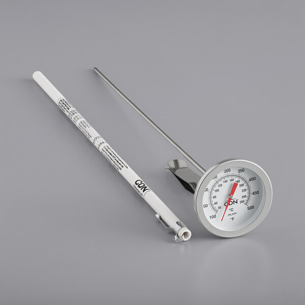 CDN 12 inch Long Stem Fry Thermometer